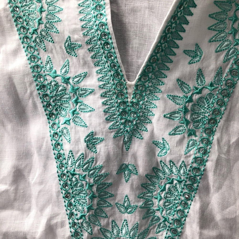 Women’s linen Charter Club tunic L large
